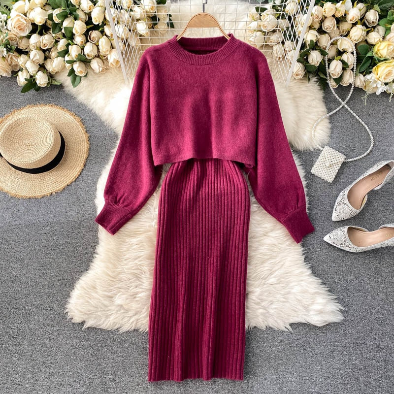 Zestaw Lia Comfy | Elegancki, ciepły i stylowy