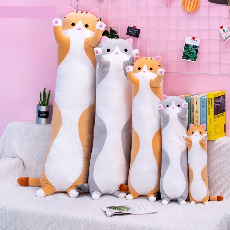 Sammy Jackson™ Kitty Pillow | A wonderfully long pillow for cat lovers