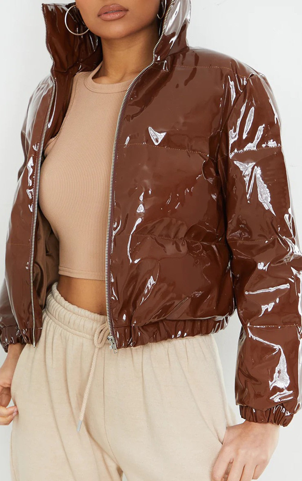 Pia Puffer Jacket | Stylish Bomber Jacket Ideal for This Winter