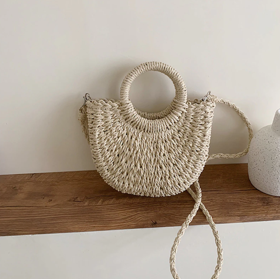 Sammy Jackson™ Romy Woven Shoulder Bag | A summery & elegant bag for women