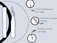 Sammy Jackson™ Cleaning Kit for Earbuds | No More Dirty Earbuds