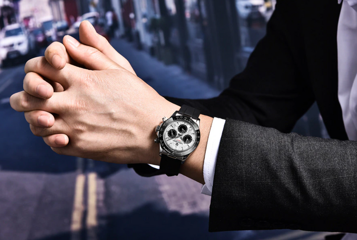 Sammy Jackson™ Sapphire Luxury Watch | A unique stainless steel men's watch