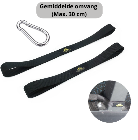 Sammy Jackson™ Pro Battle Rope Straps | Voor een intense workout