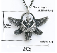 Seraphim Angel Wing Necklace | Protects you wherever you go