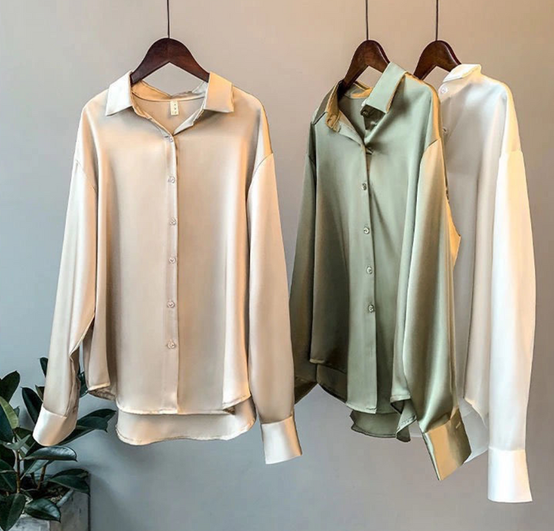 Sammy Jackson™ Myra Blouse van Zijden | Een luxe & klassieke blouse voor dames