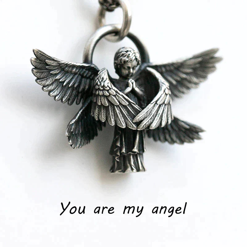 Seraphim Angel Wing Necklace | Protects you wherever you go