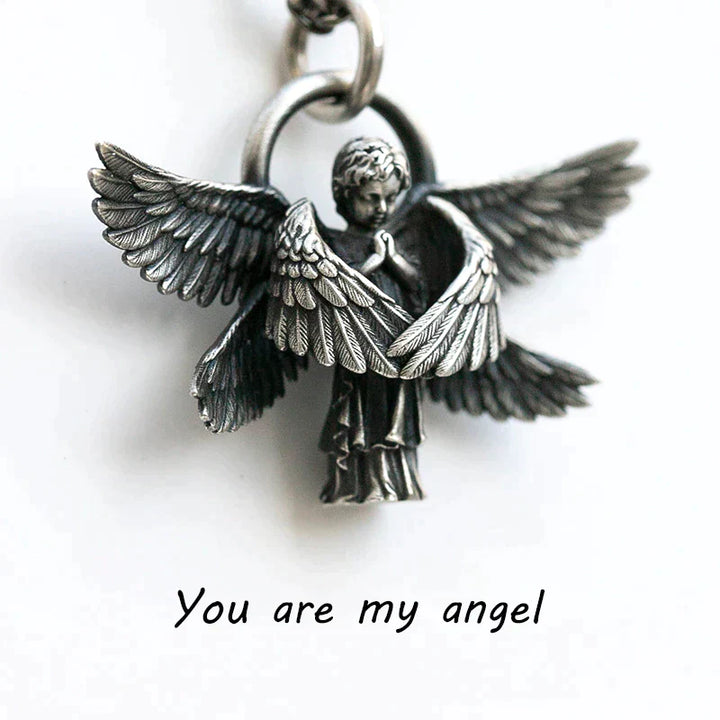 Seraphim Angel Wing Necklace | Protects you wherever you go