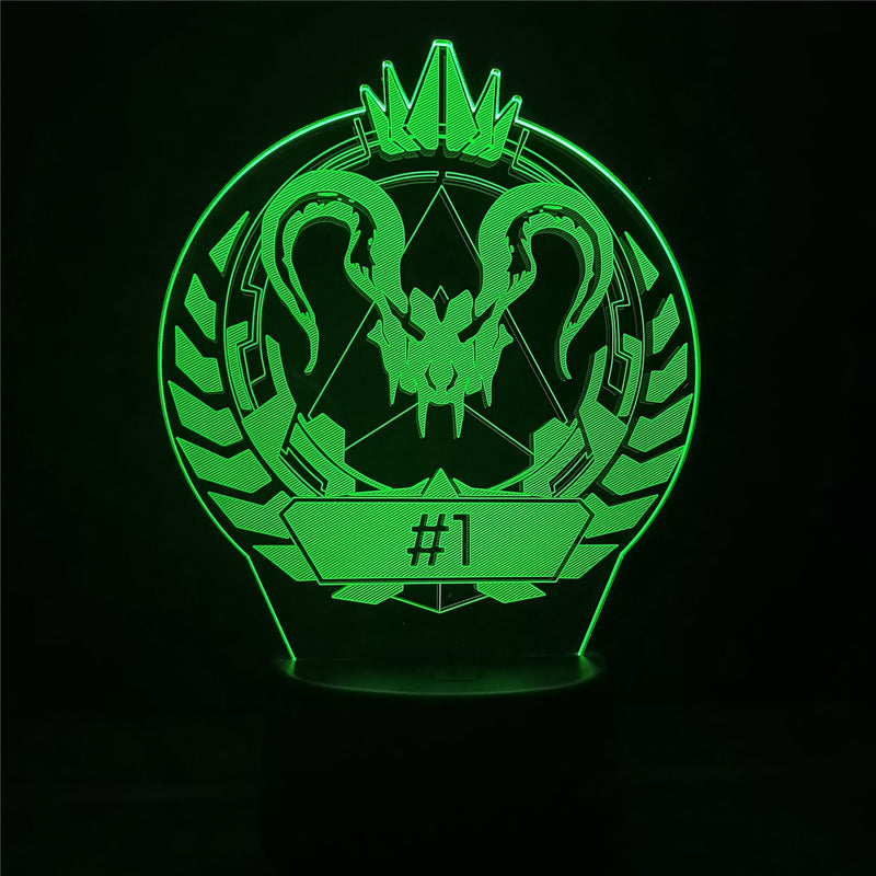 Sammy Jackson™ Magiczna lampka nocna do gier | Stwórz magiczną atmosferę w swojej sypialni