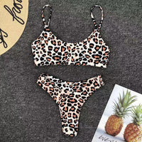Ava Animal Print Bikini | Get ready to roar on the beach