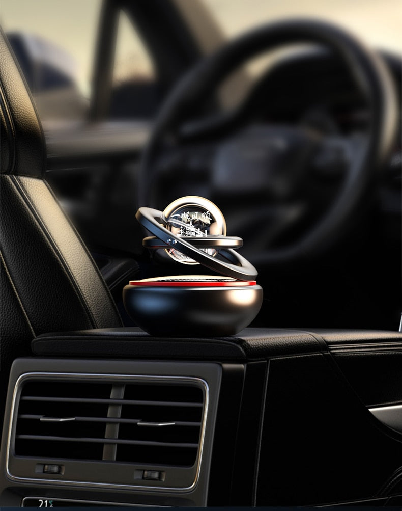 Solar Car Air Freshener | Cool Design and Solar Powered