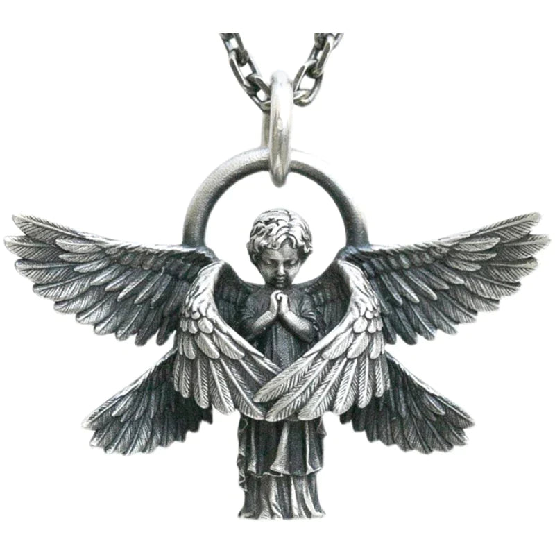Seraphim Angel Wing Necklace | Protects you wherever you go