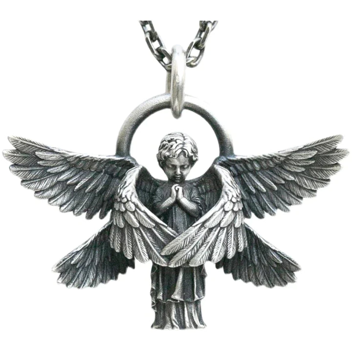 Seraphim Angel Wing Necklace | Protects you wherever you go