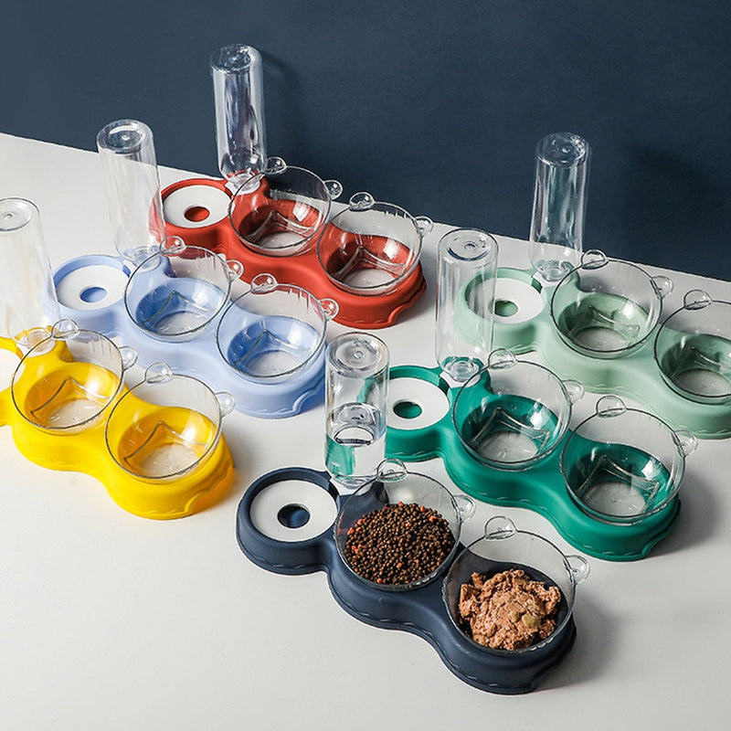 Sammy Jackson™ 3-in-1 Karl Kattenvoerbak | Super handig voor jouw huisdier