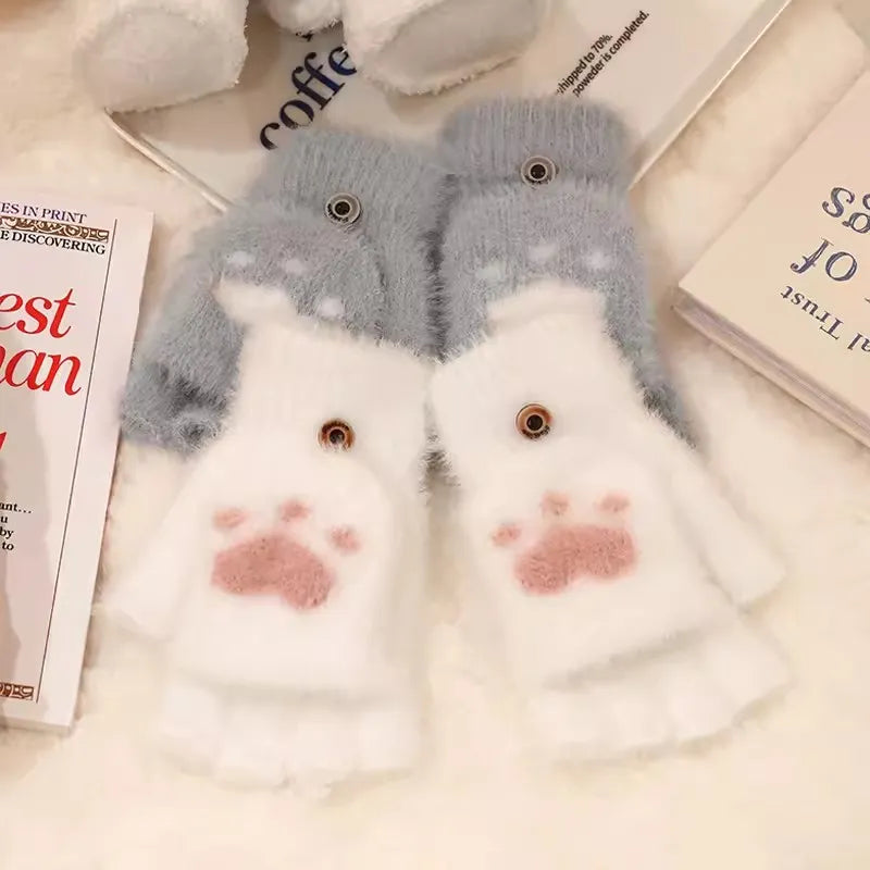 Ally Flip Mink Mittens | Cute & Comfy