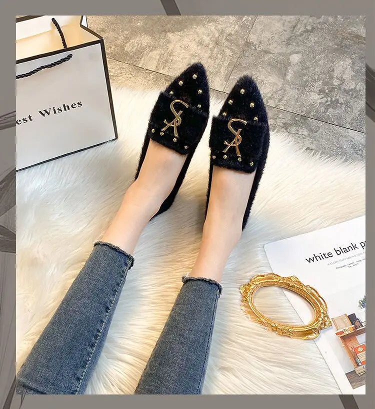 Holly Winter Slip-Ons | Stylish & Warm