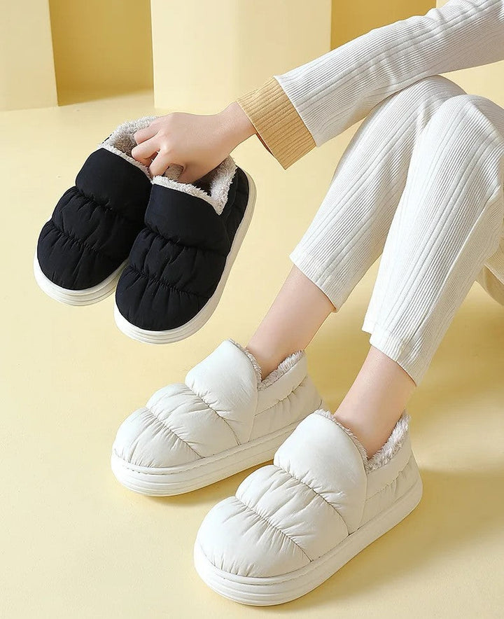 Claire Winter Slip-Ons | Comfy & Warm