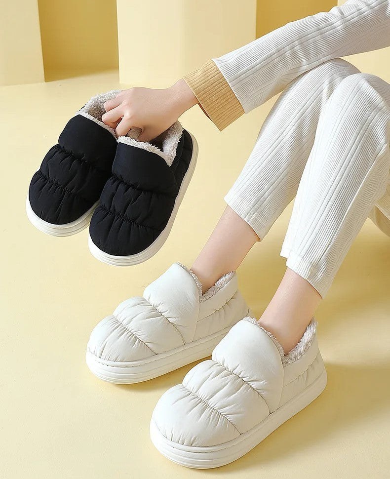 Claire Winter Slip-Ons | Comfy & Warm