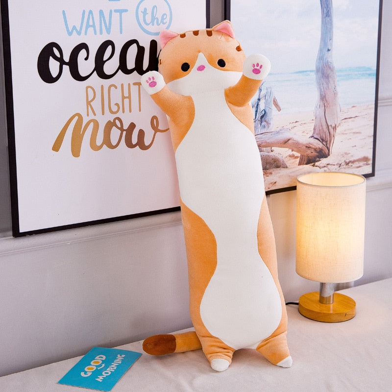 Sammy Jackson™ Kitty Pillow | A wonderfully long pillow for cat lovers