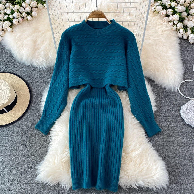 Zestaw Lia Comfy | Elegancki, ciepły i stylowy