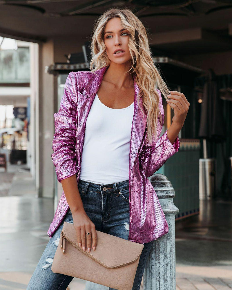 Linn Glitter Blazer | The must-have for the upcoming holidays