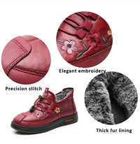 Gemma Leren Sneakersy zimowe | Stylowe i wygodne