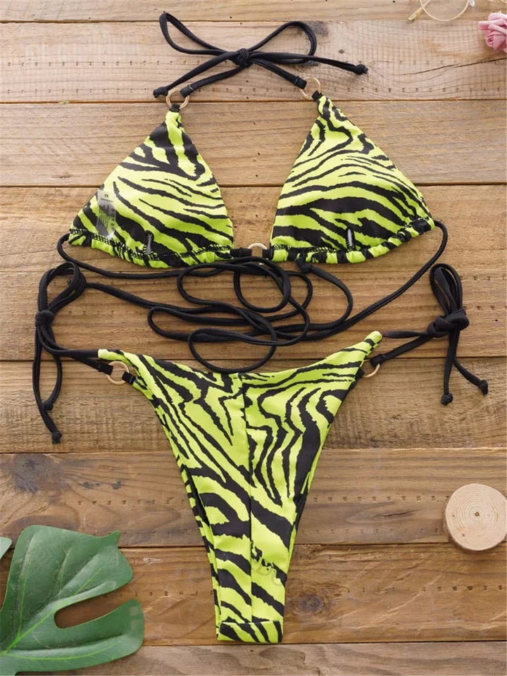 Noraly Bikini | With Zebra Print