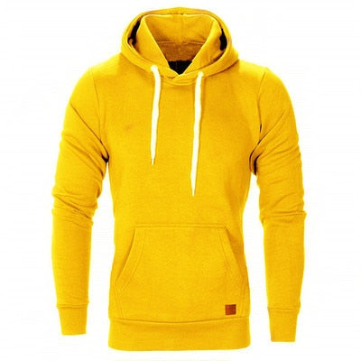 Sammy Jackson™ | Casual Hoodie voor Heren - Met Buidelzak en Wit Koord