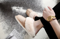 Julie Suede Slippers | Soft & Warm