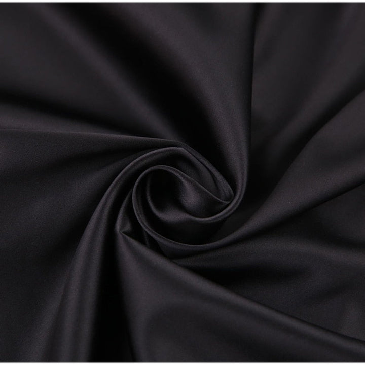 Loïs Satin Dress | With a beautiful bow and open back