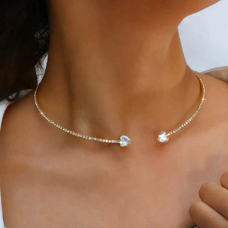Choker Necklace with Stones | Radiant and Unique!