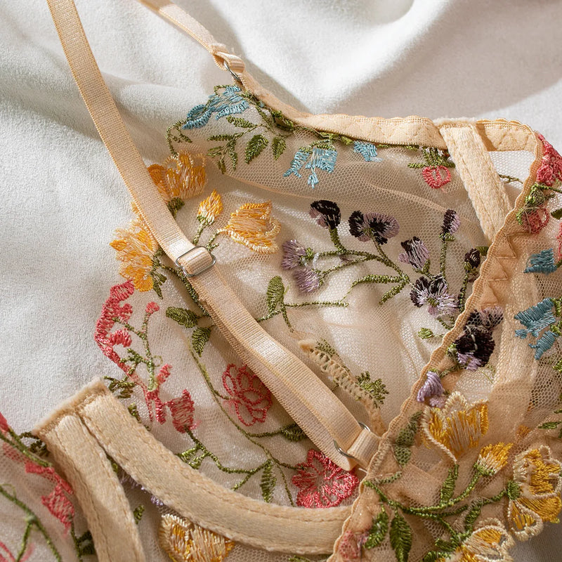 Lace Lingerie Set | Two-piece with beautiful embroidery