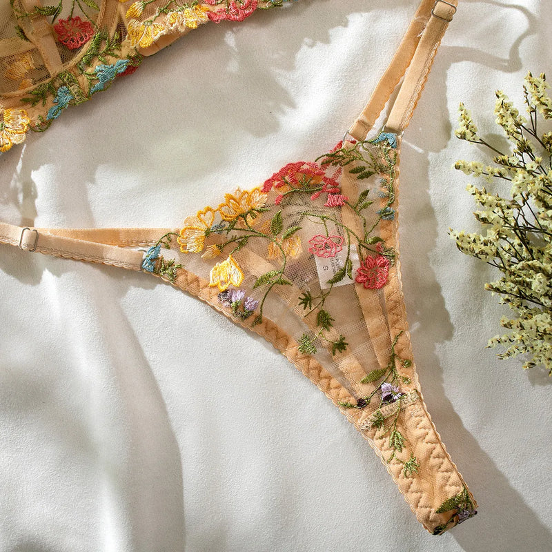 Lace Lingerie Set | Two-piece with beautiful embroidery
