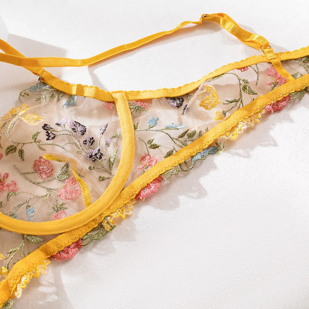 Lace Lingerie Set | Two-piece with beautiful embroidery