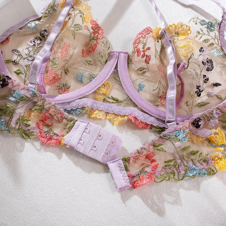 Lace Lingerie Set | Two-piece with beautiful embroidery