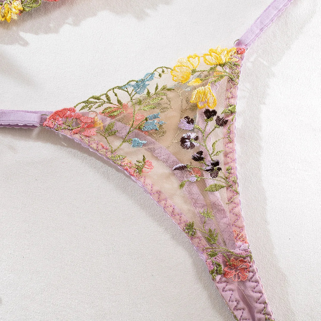 Lace Lingerie Set | Two-piece with beautiful embroidery