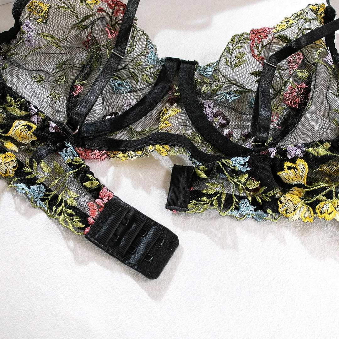 Lace Lingerie Set | Two-piece with beautiful embroidery