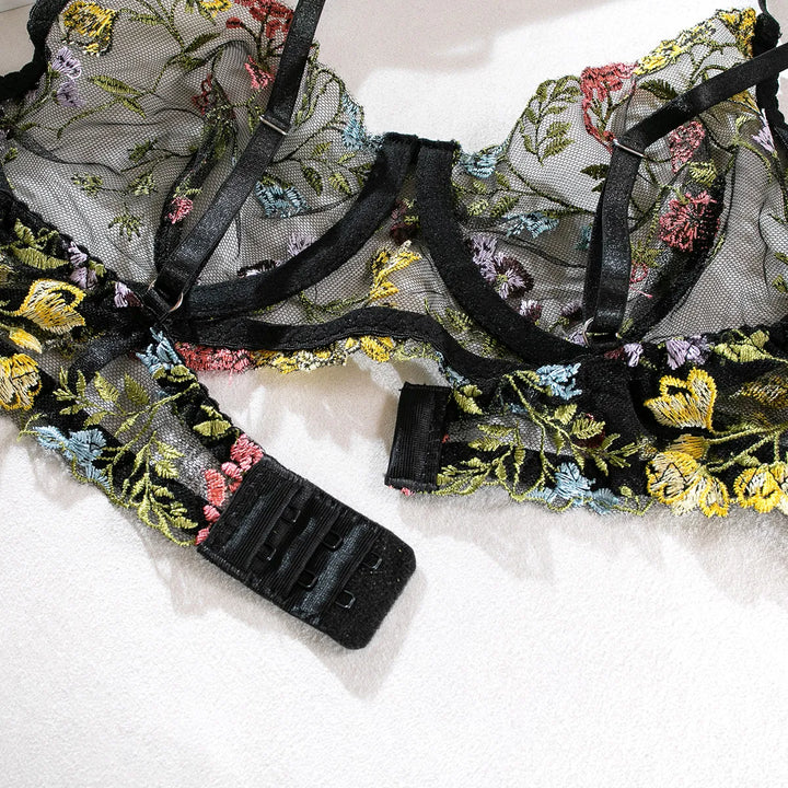 Lace Lingerie Set | Two-piece with beautiful embroidery
