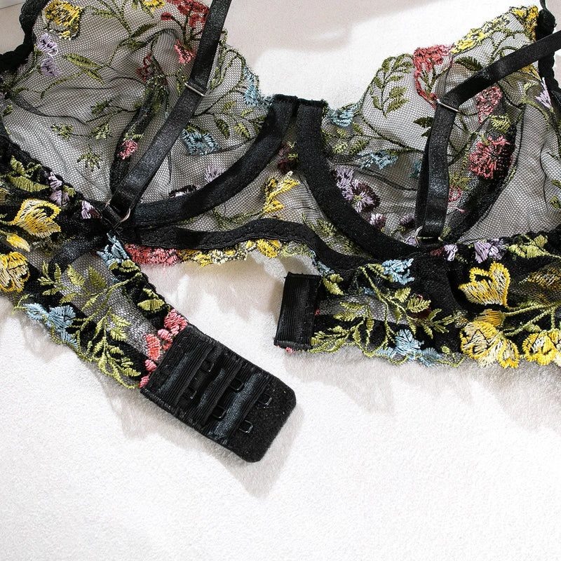 Lace Lingerie Set | Two-piece with beautiful embroidery