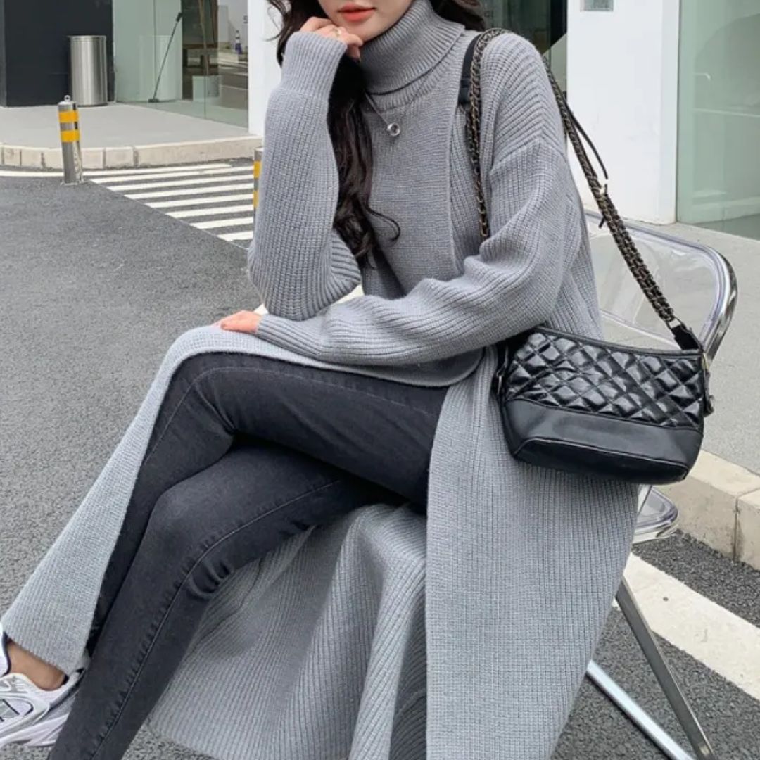Anna Knitted Dress | Stylish & Comfy