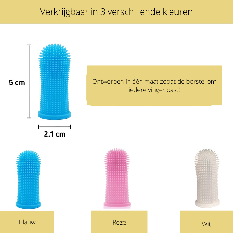 Dog Dental Cleaner | Safe material & easy to use