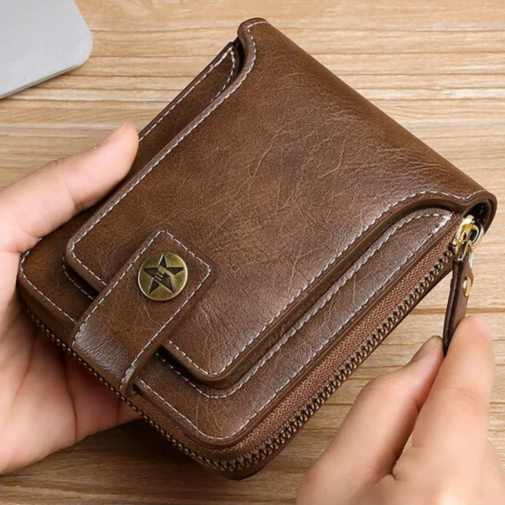 Vintage Leather Wallet | Classic & Stylish