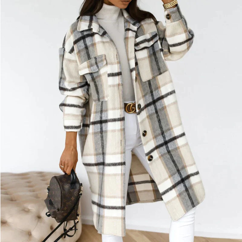 Joanne Wool Coat | Long & Trendy