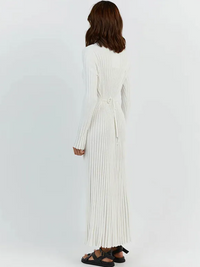 Gracie Knitted Maxi Dress | Sleek & Flattering