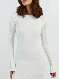 Gracie Knitted Maxi Dress | Sleek & Flattering