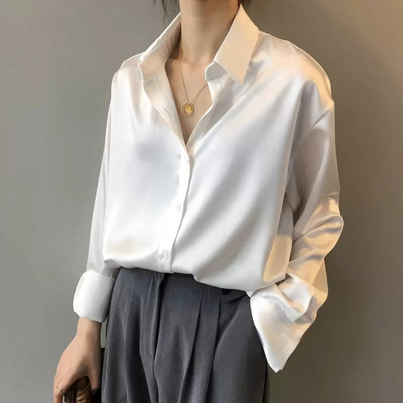 Sammy Jackson™ Myra Blouse van Zijden | Een luxe & klassieke blouse voor dames