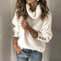 Sammy Jackson™ | Tila Lichte Turleneck Pullover voor Dames