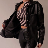 Bijou Zebra Top | Wzór sezonu