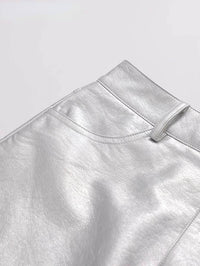 Silver Skirt | Perfect to pair with anything