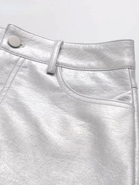 Silver Skirt | Perfect to pair with anything