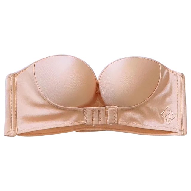 Strapless Push-Up Bra | With convenient front closure!
